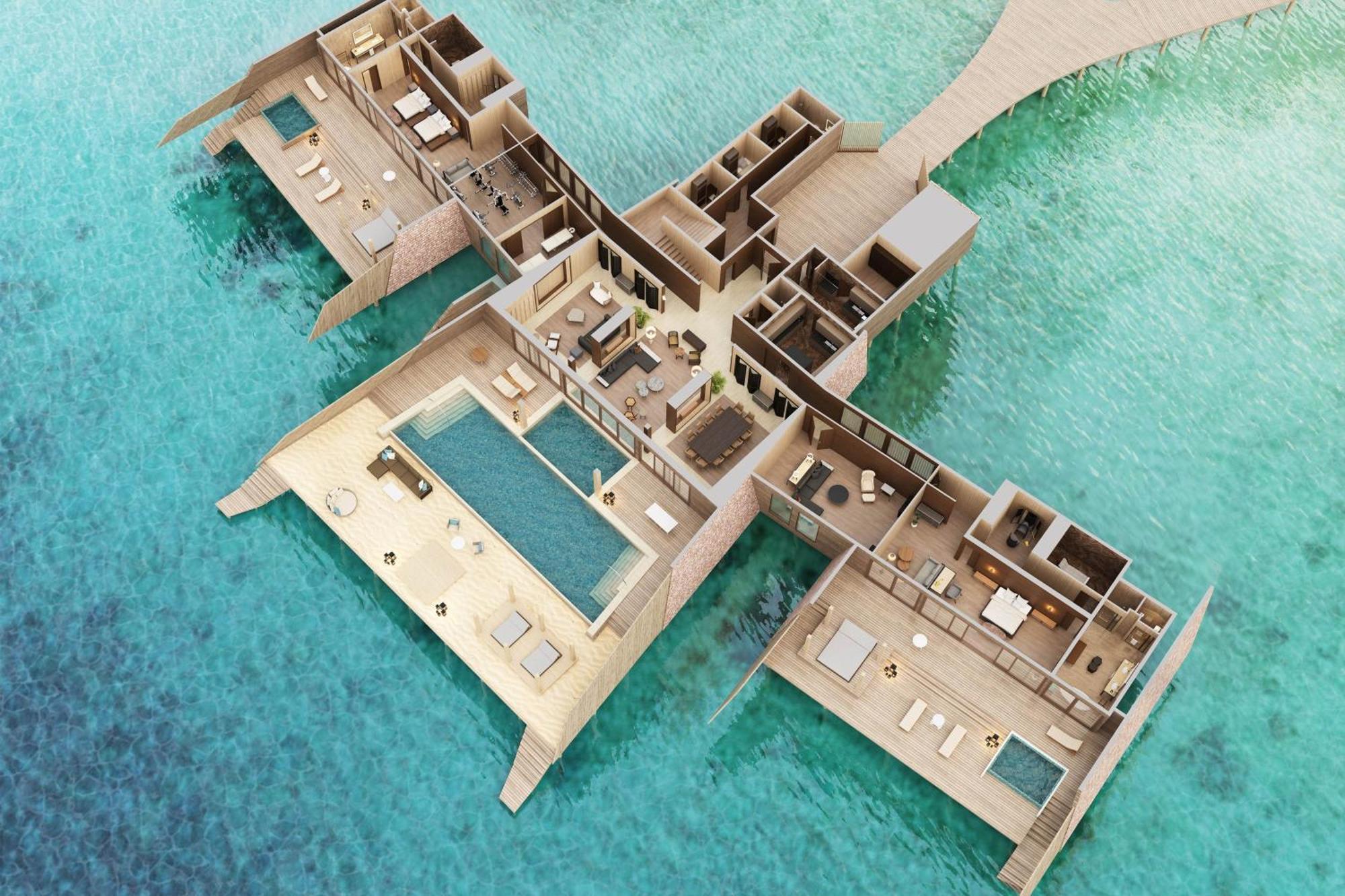 The St. Regis Maldives Vommuli Resort Hulhudheli Kültér fotó